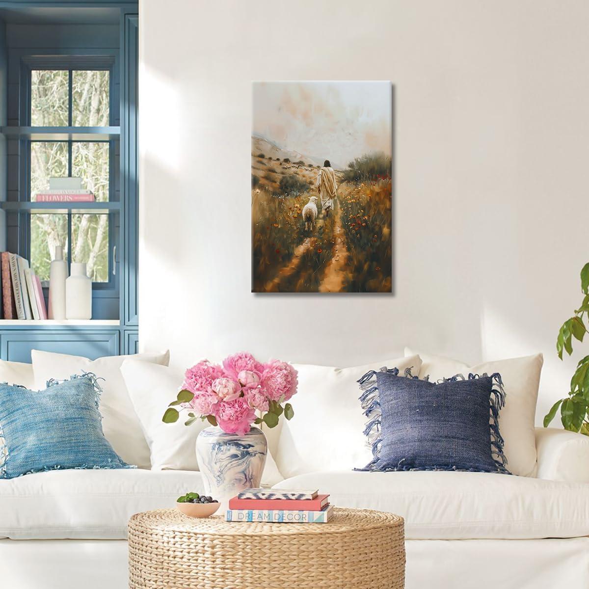 Why We Love the Jesus Lamb Canvas: faith and beauty Combined