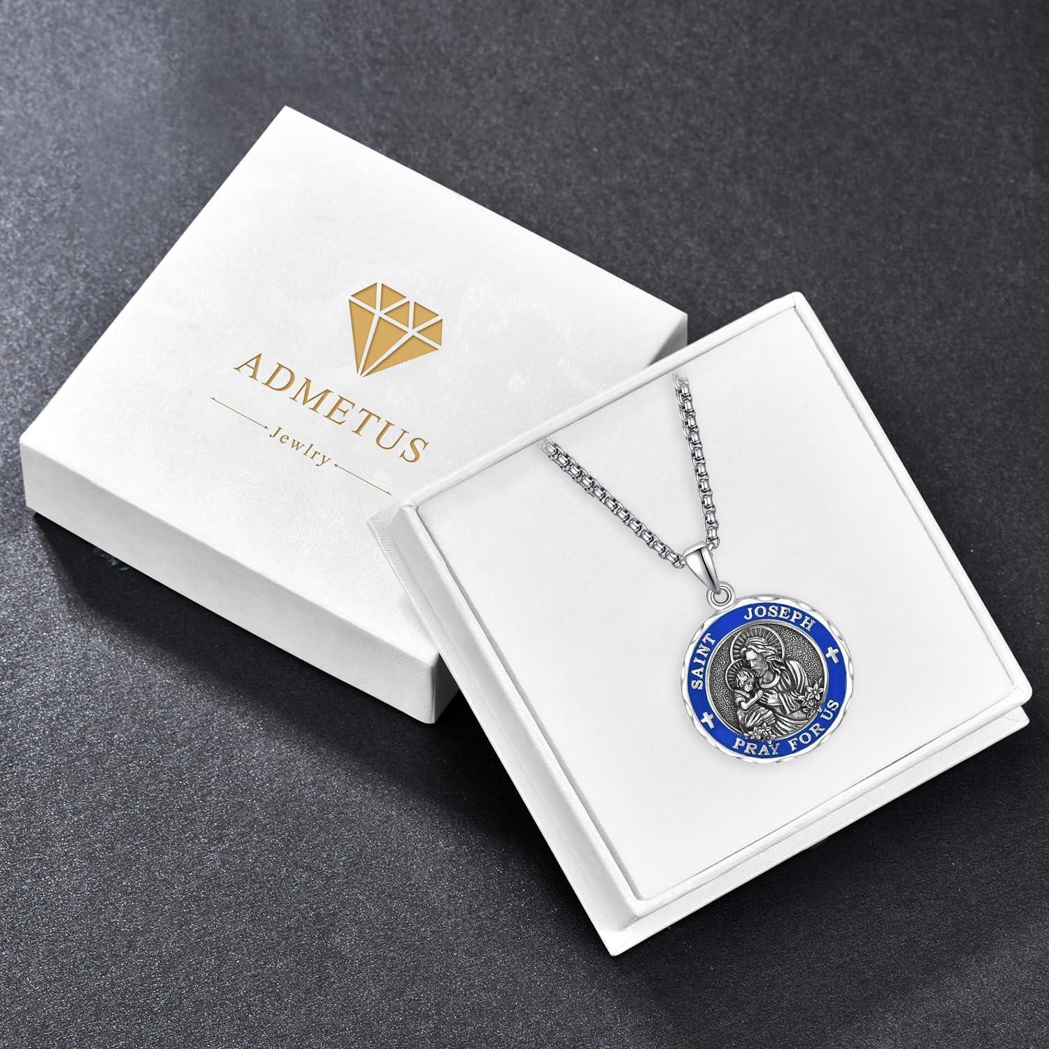 Our Honest Take ​on the ADMETUS Sterling⁢ Silver Saint Medal Necklace