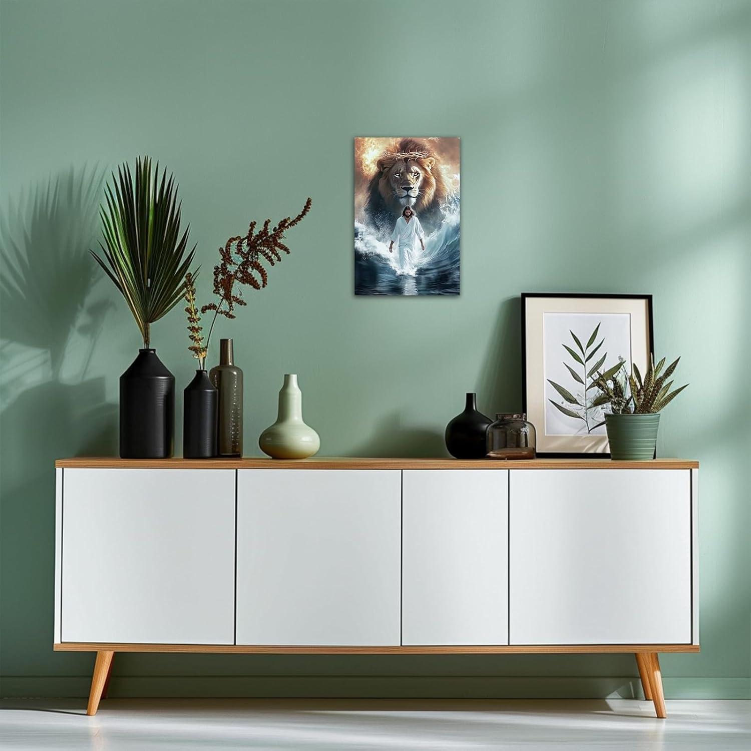 Our Review of CHAOSETKEN Jesus Wall Art: Inspiring Office Decor