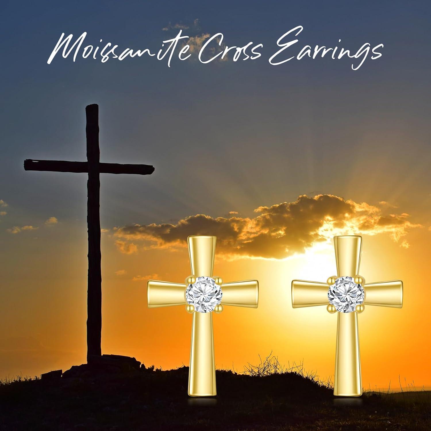 Our Honest Take on SISGEM 14k Gold Cross Earrings for Women