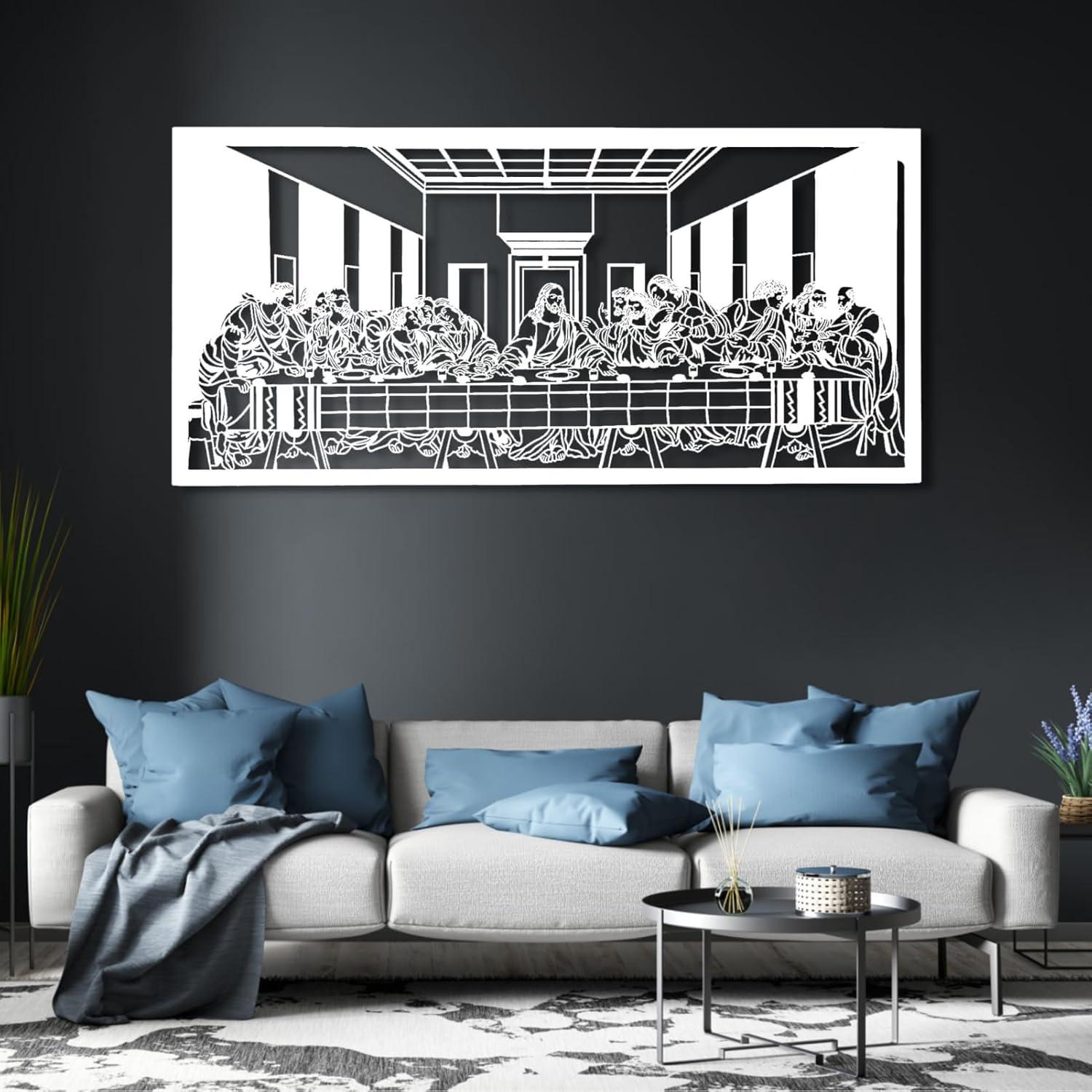 Our Honest Review: Jesus Last Supper Metal Wall Art for Home
