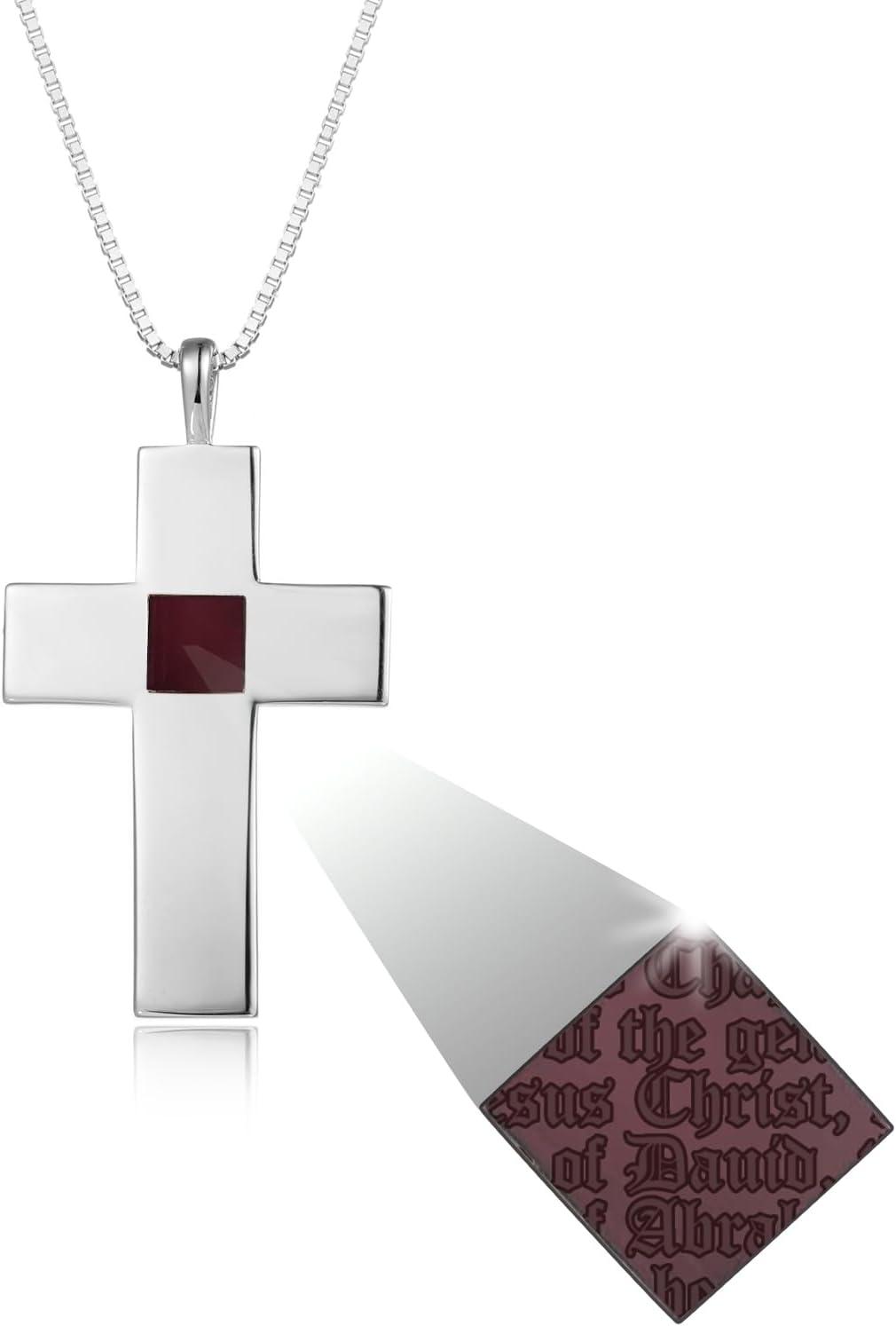 Our Honest Review ⁢of the Nano Bible Silver Cross Necklace for All
