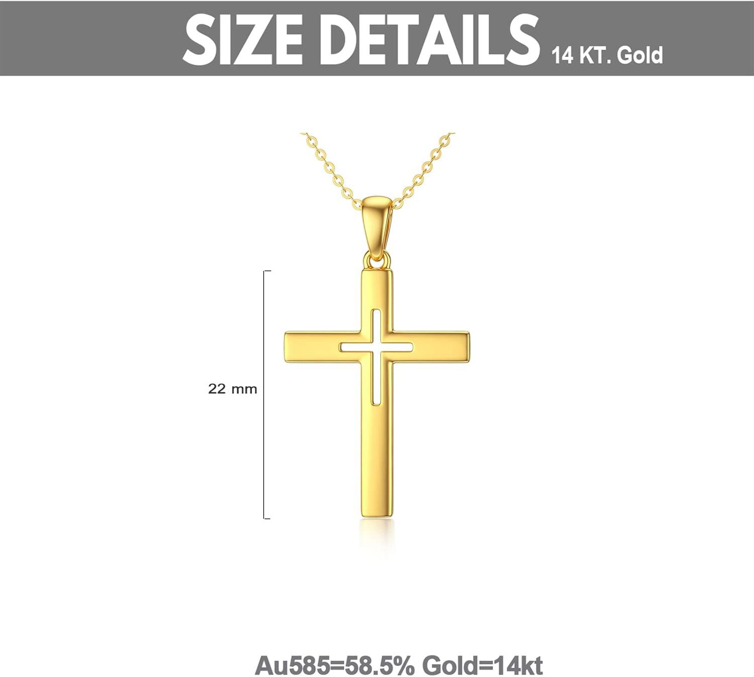 Our⁤ Honest Review of‍ the SISGEM 14K Solid Gold Cross ⁣Necklace