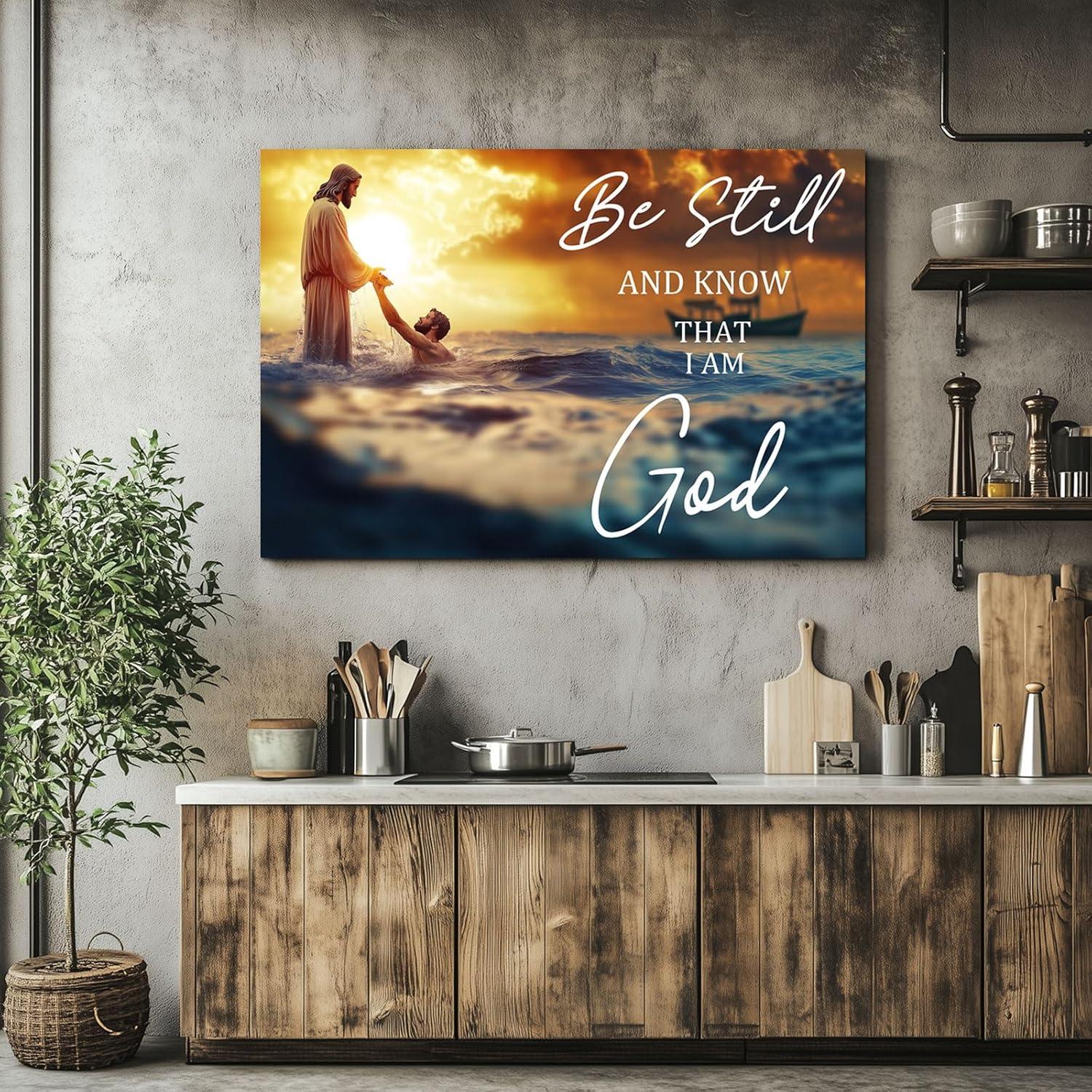 Our Honest Review of the Wewejia jesus Saves Canvas Wall Art