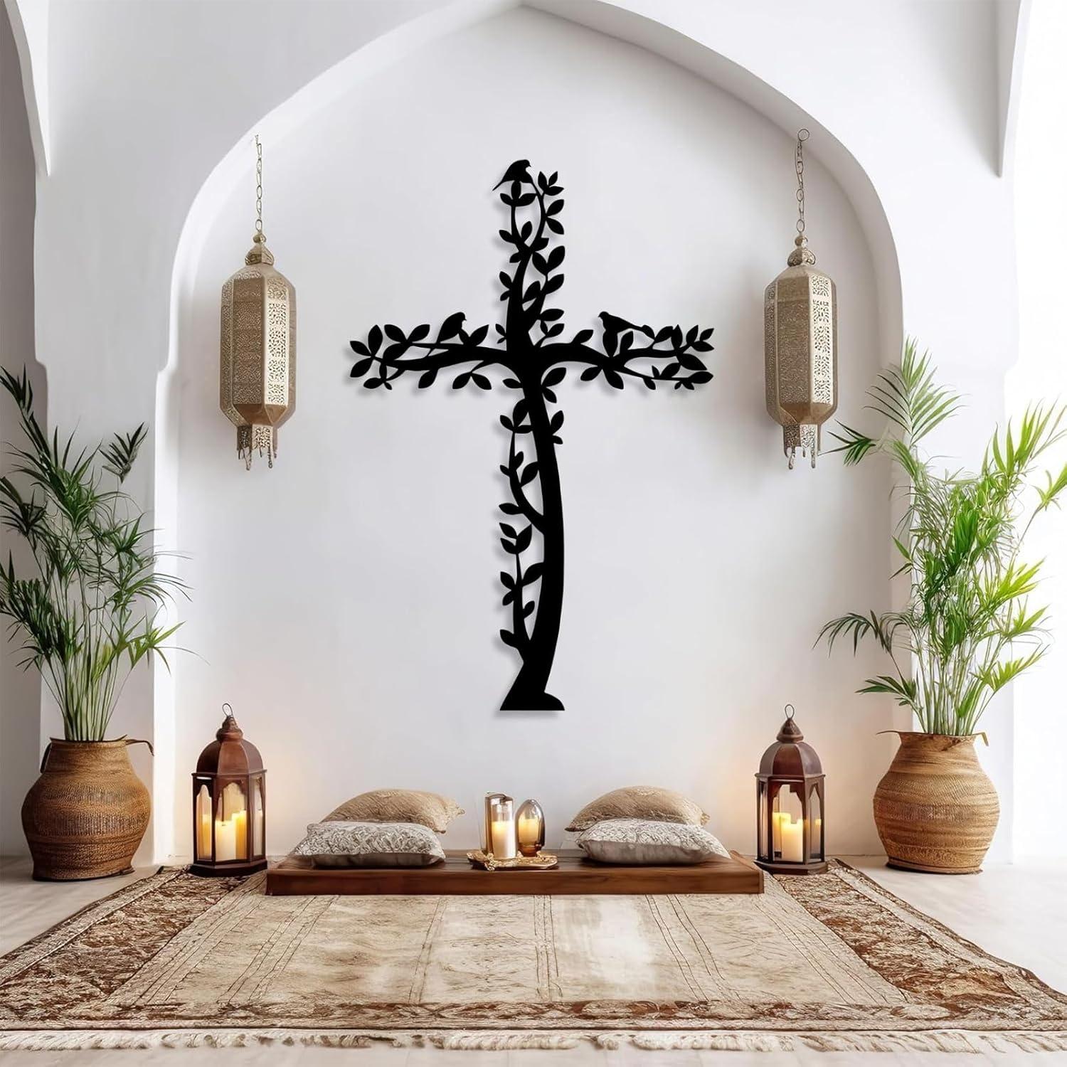 Our Honest Review of the Cross Metal Wall Art: Stylish & Meaningful Decor