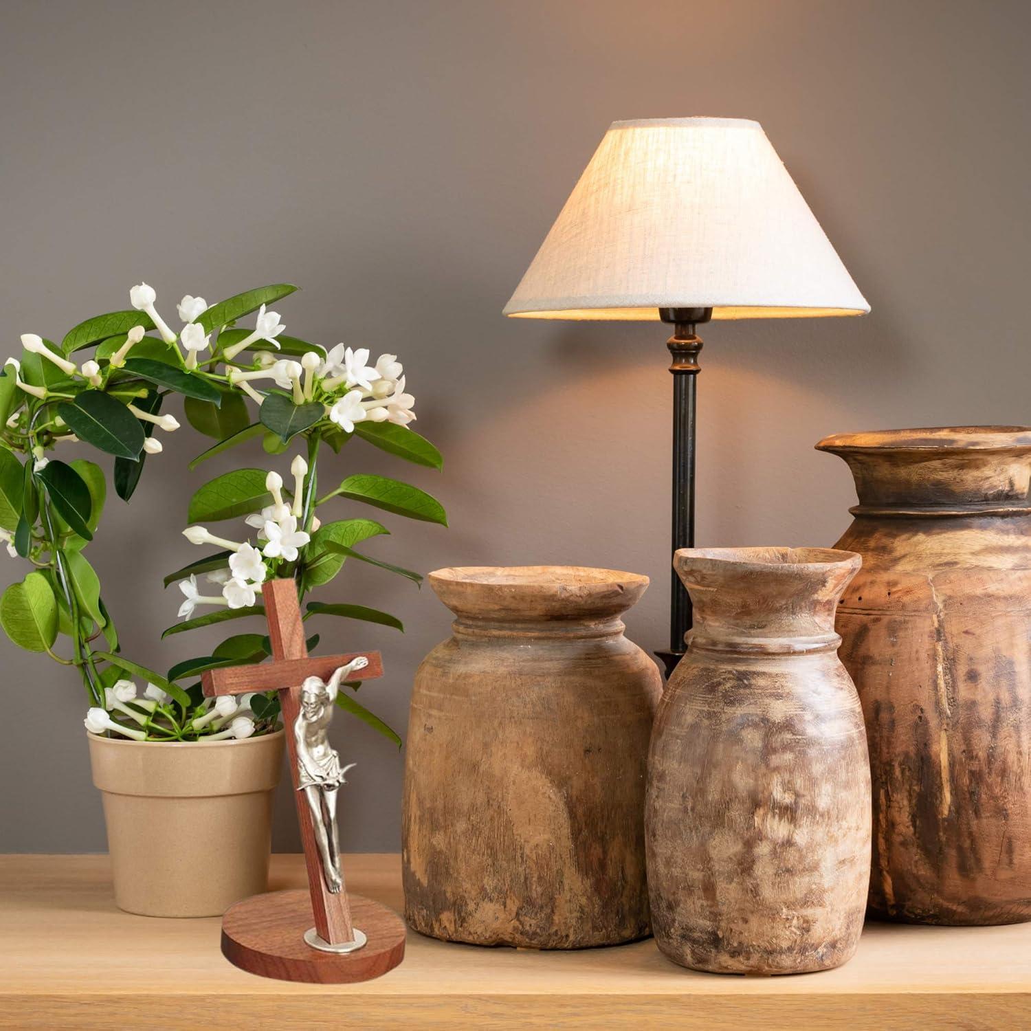 Our Honest Review: Needzo Walnut Wood Crucifix for Home Decor
