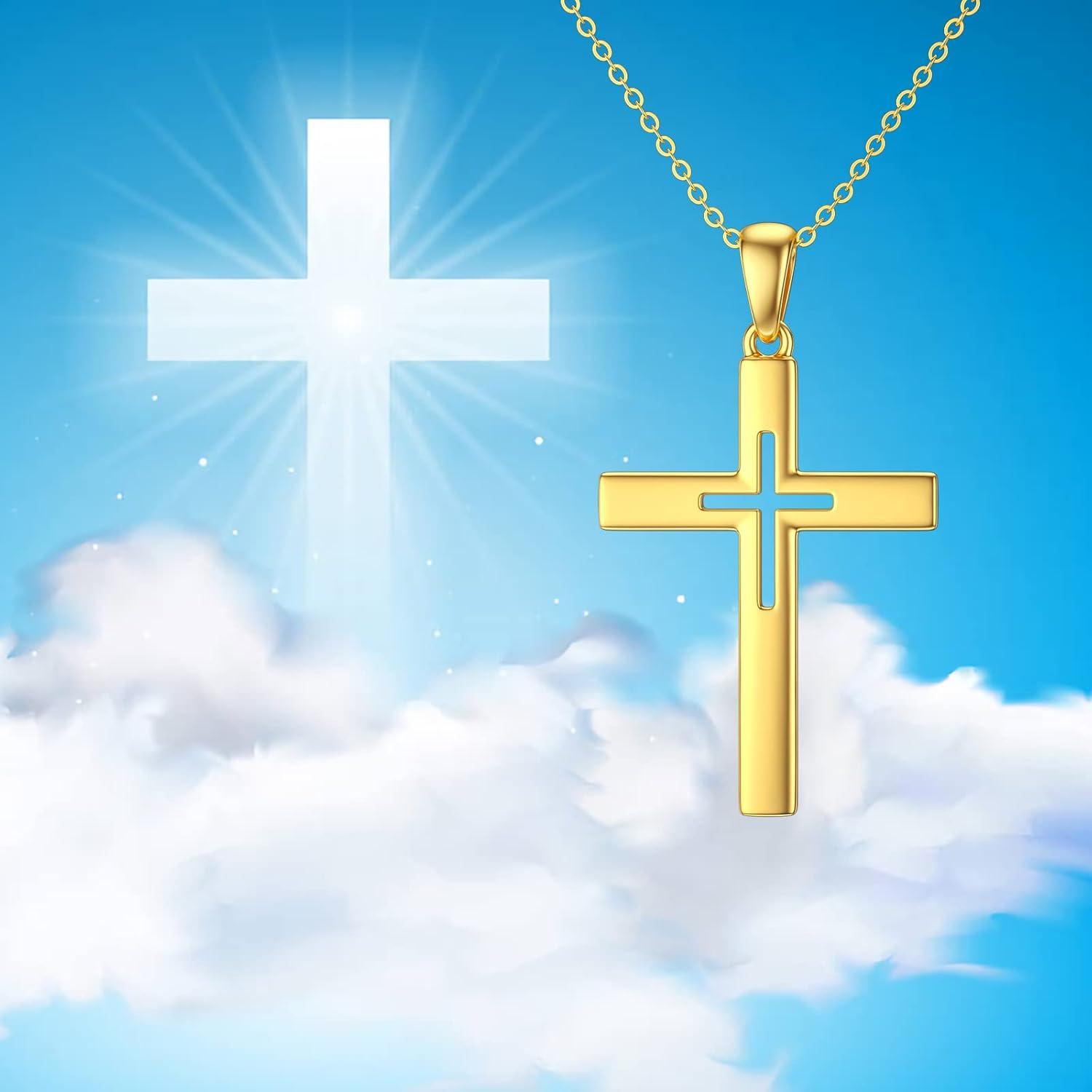 Our Honest Review of the SISGEM 14K Solid Gold Cross Necklace