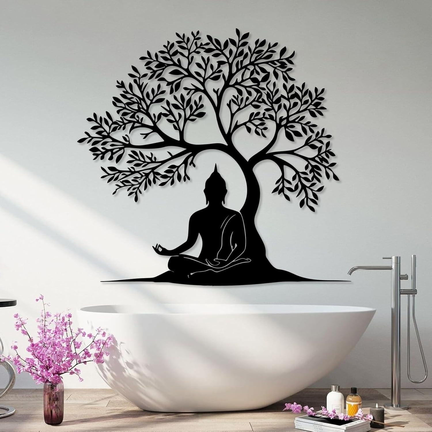 Our Review: Metal Buddha Wall Decor Adds Calm and Style to Any Room