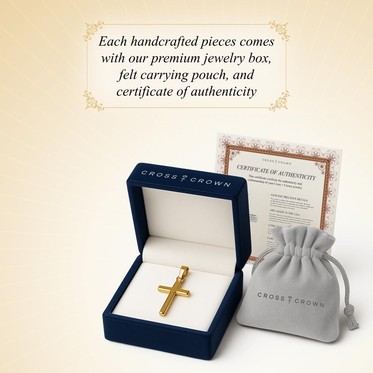 Our Honest Review of the RP 14K Two-Tone Gold Crucifix Necklace