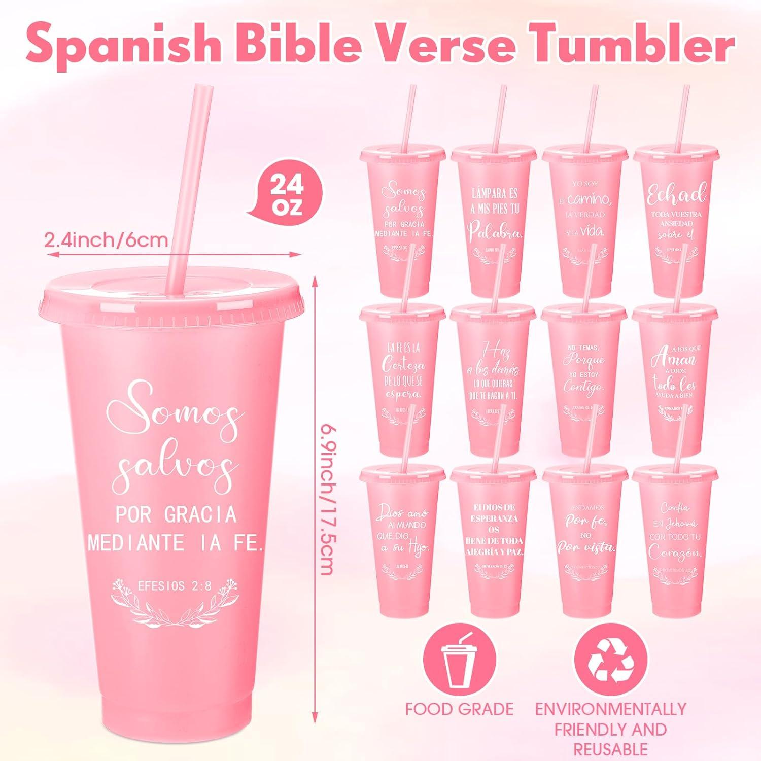 Our Review of Funnymoom Spanish Bible Verse Tumblers: Quality and Inspiration