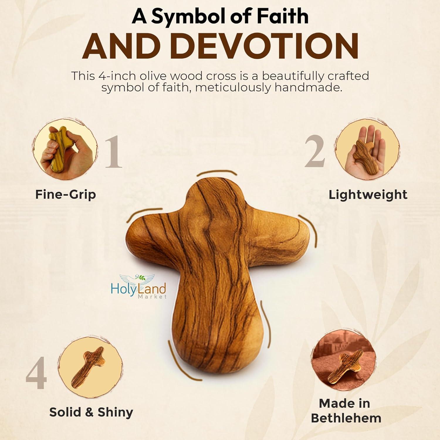 Our Review of the Holy Land Comfort Holding Cross with Certificates
