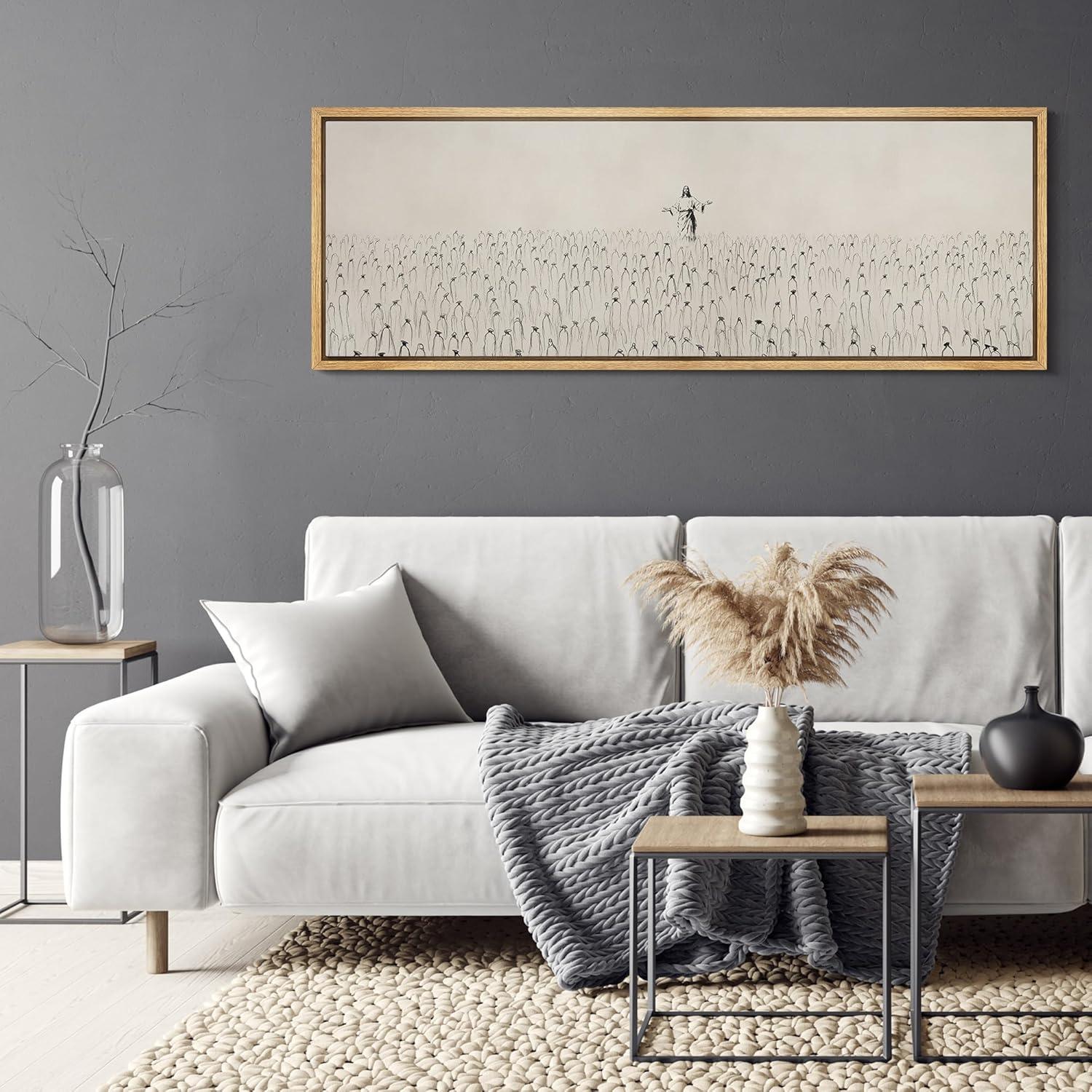Our Review of MUDECOR’s Large Jesus Canvas: Stunning & Ready to Hang