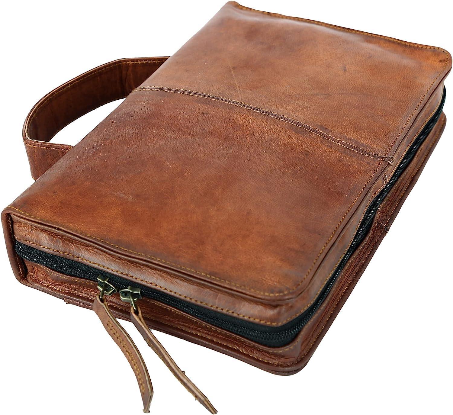 Our Review‍ of the Large Leather Bible Cover with Handle &⁣ pocket