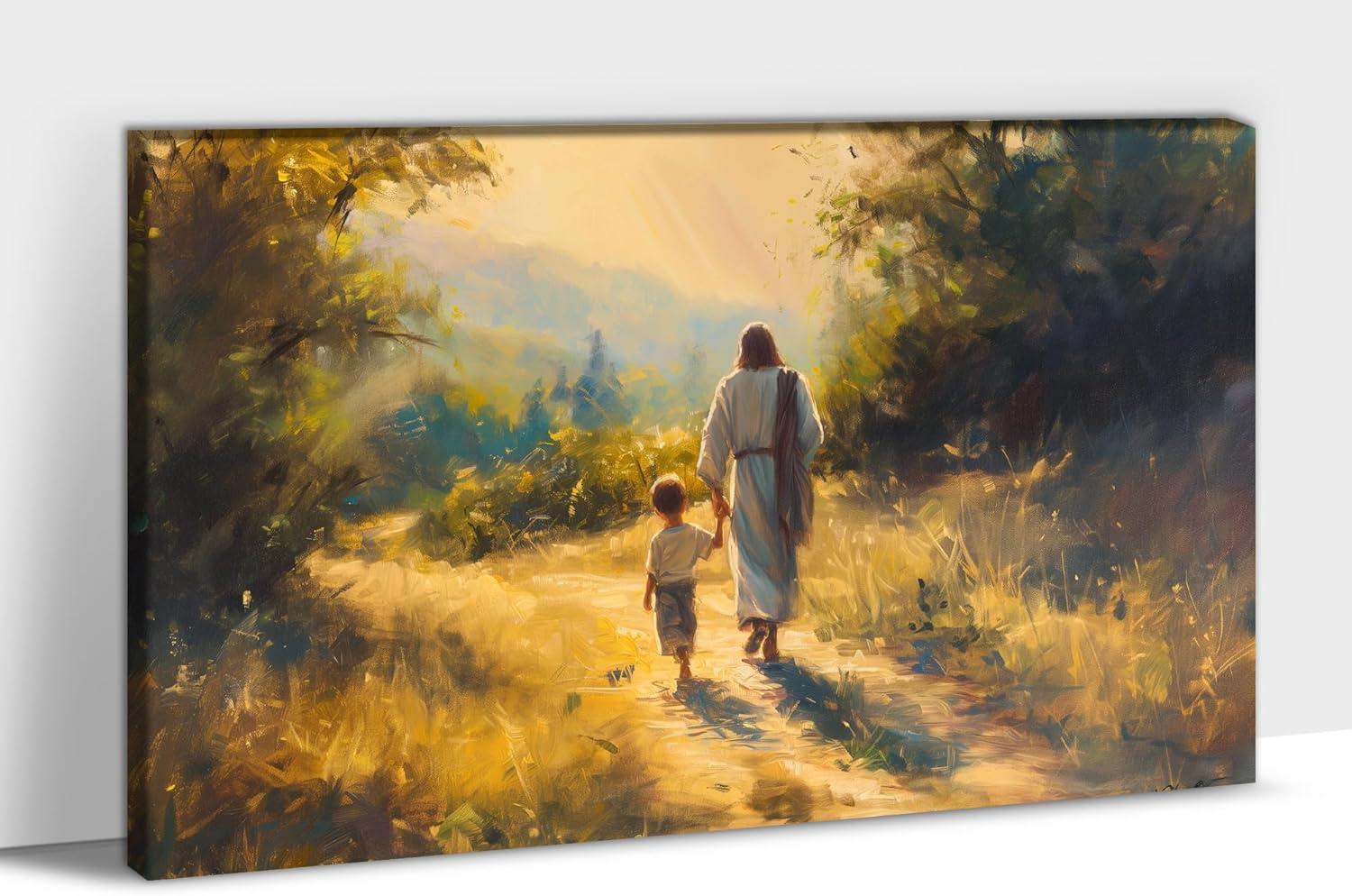 Our Honest Take on GUTTATY Jesus with Child Canvas Wall Art