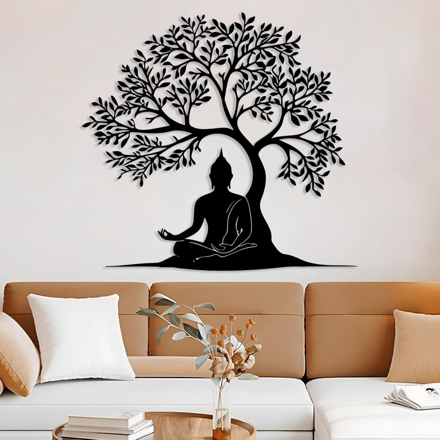 Our Review: Metal Buddha Wall Decor Adds Calm and Style to Any Room