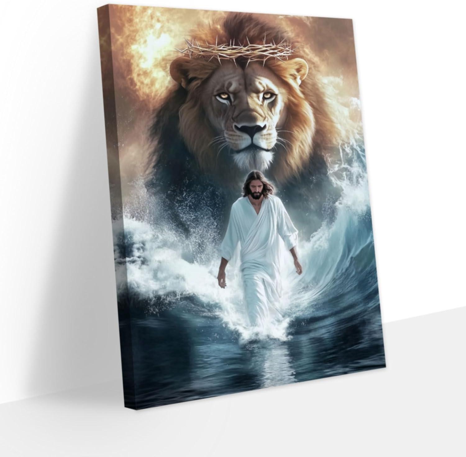 Our Review of CHAOSETKEN Jesus Wall Art: inspiring Office Decor