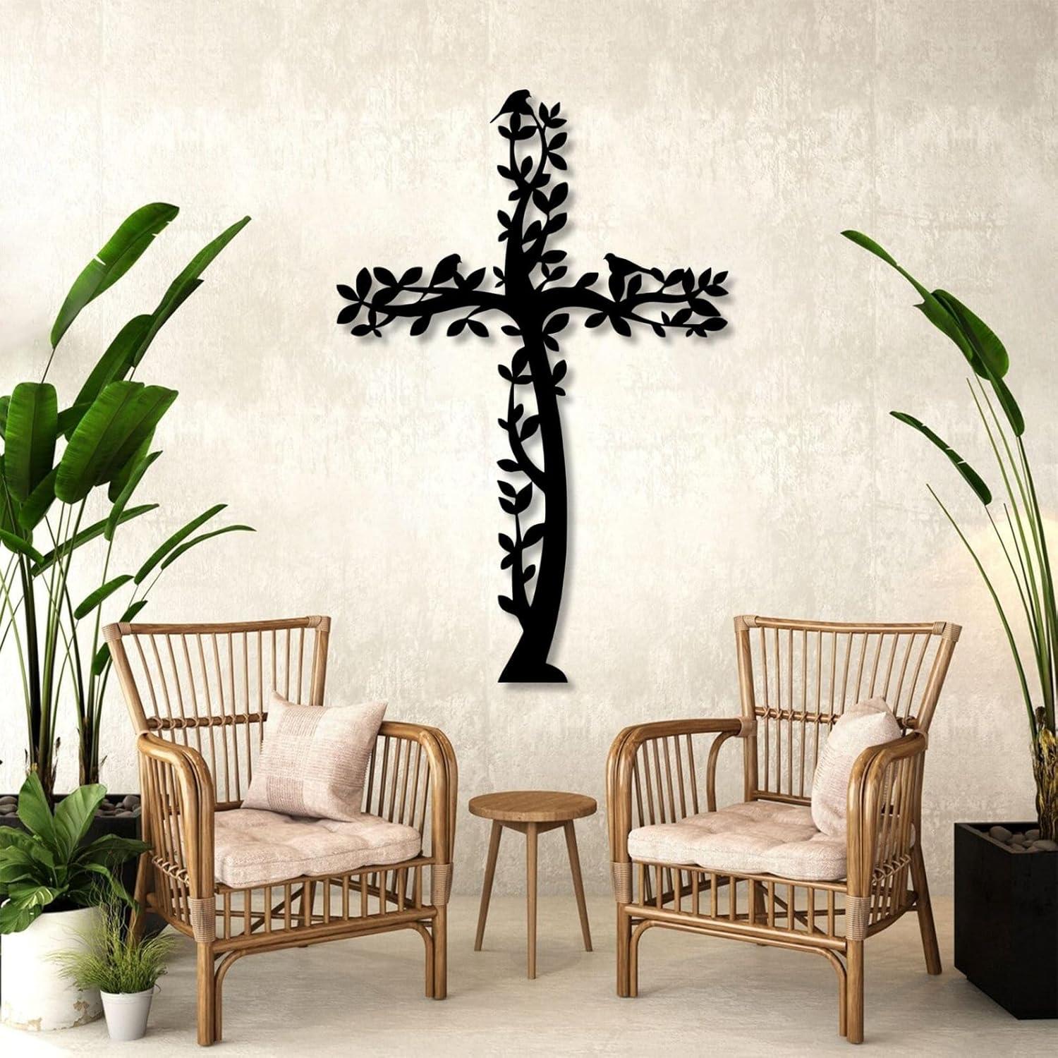Our Honest Review of the Cross Metal Wall Art: Stylish & Meaningful Decor