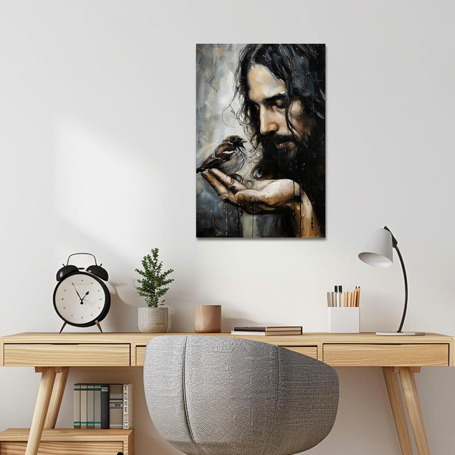 Our Review of ​PBXBJY jesus Canvas: Beautiful,Ready ⁤to Hang Decor