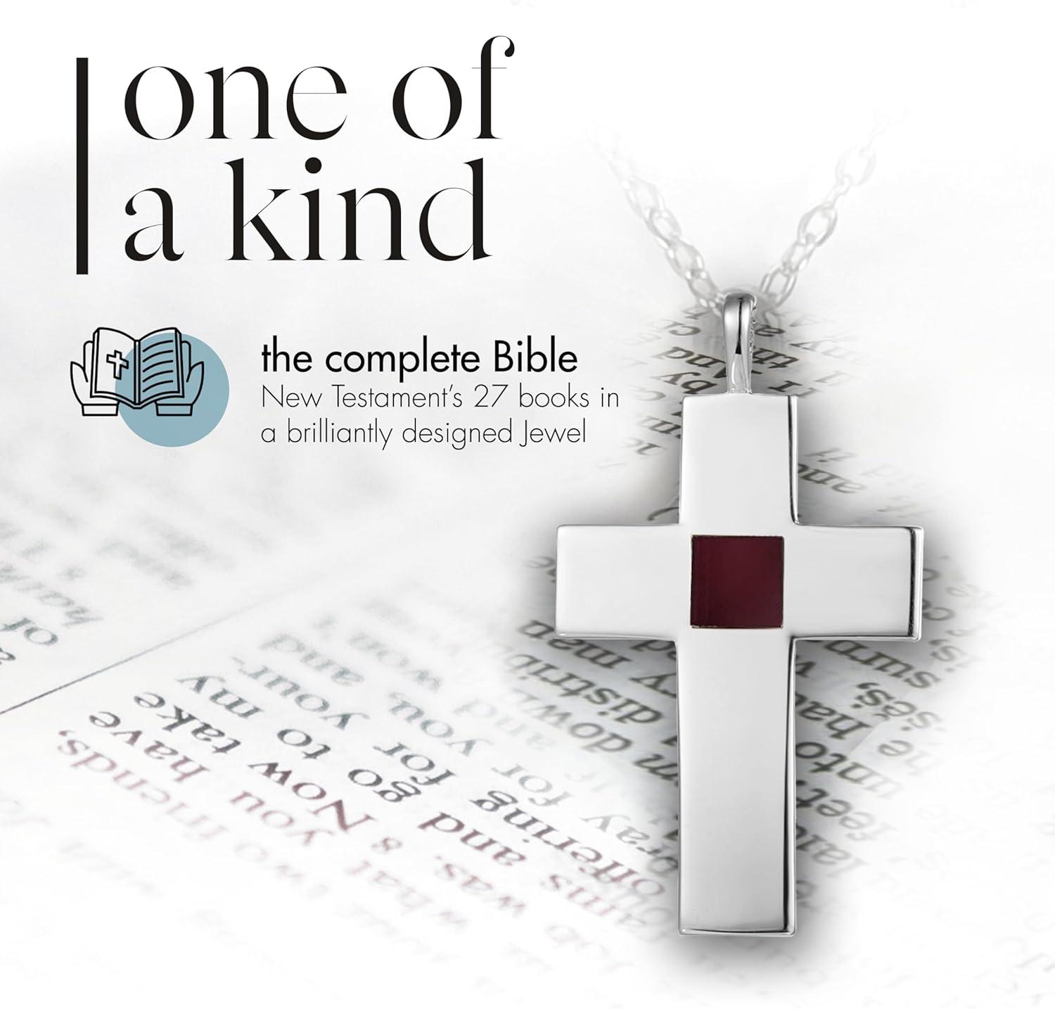 Our Honest Review of the Nano ​Bible Silver Cross ⁣Necklace for ⁢All