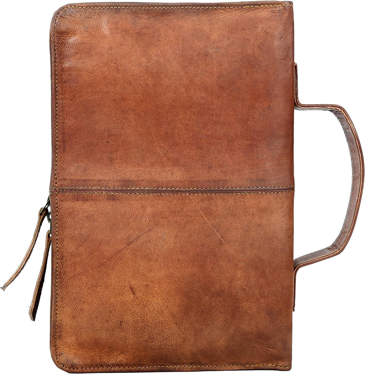 Our Review of the Large Leather⁢ Bible Cover with Handle & Pocket