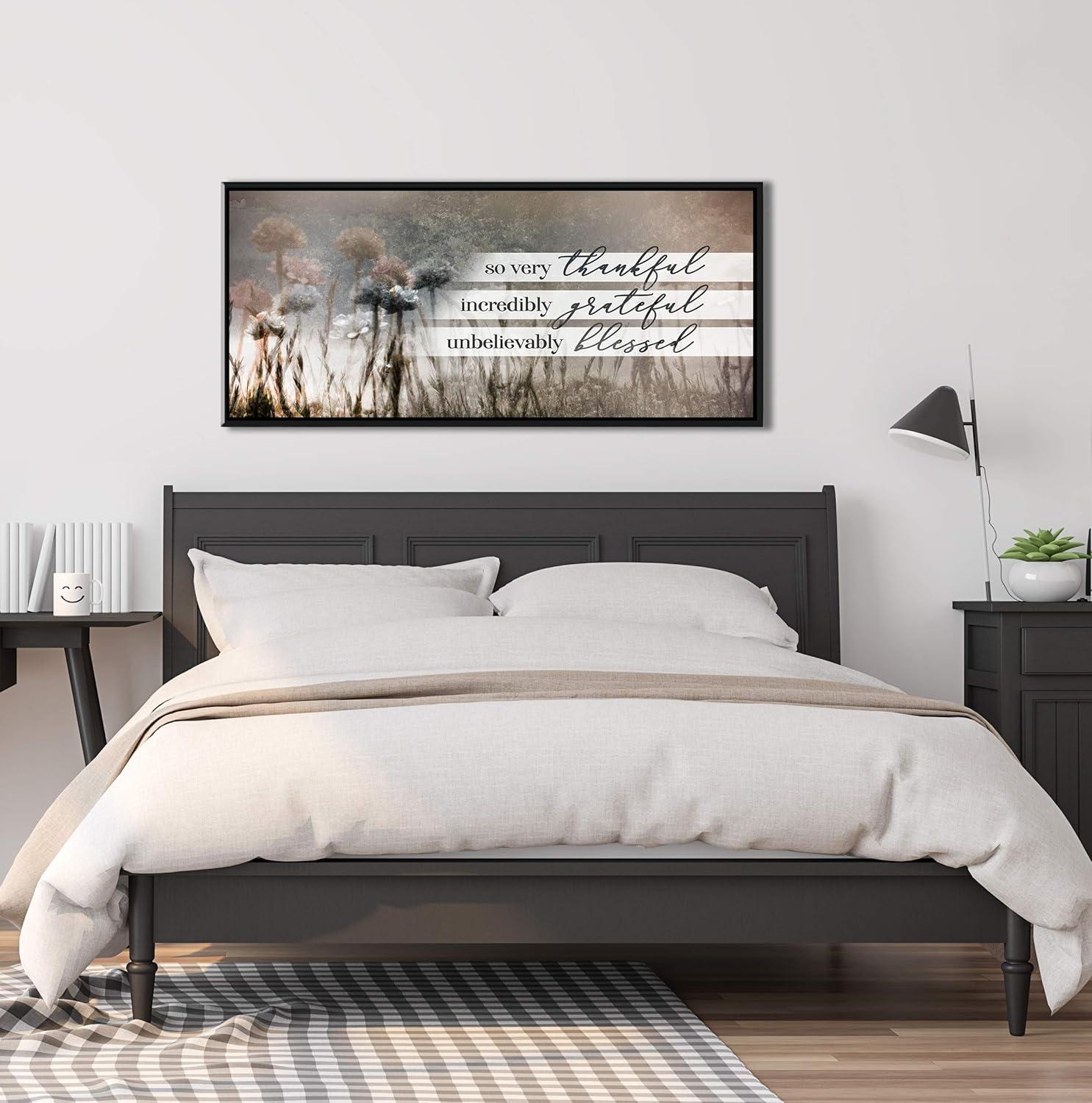 Why We Love the So Very Thankful Dandelions Rustic wall Art