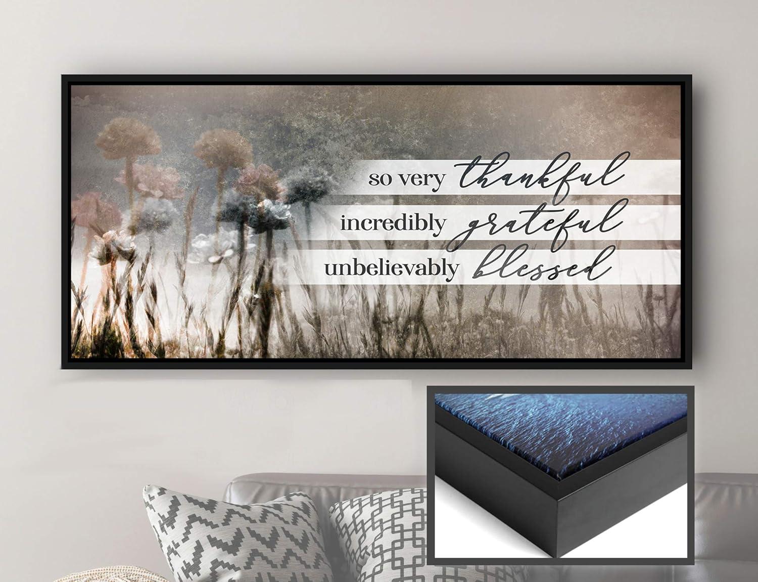 Why We Love the So Very Thankful Dandelions Rustic Wall Art