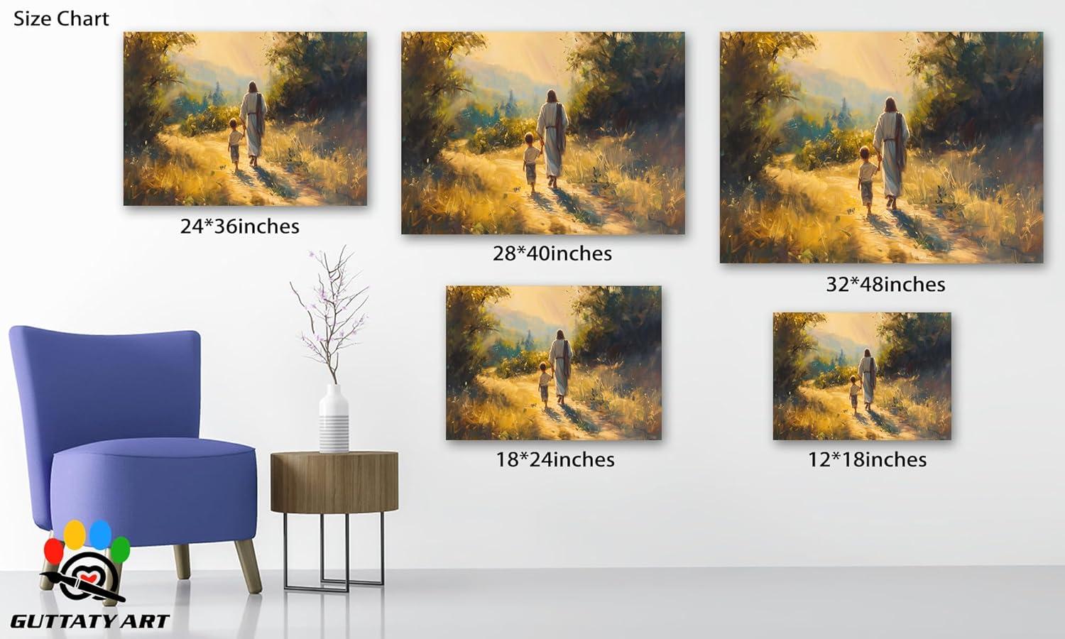 Our Honest Take on GUTTATY Jesus with Child Canvas Wall Art