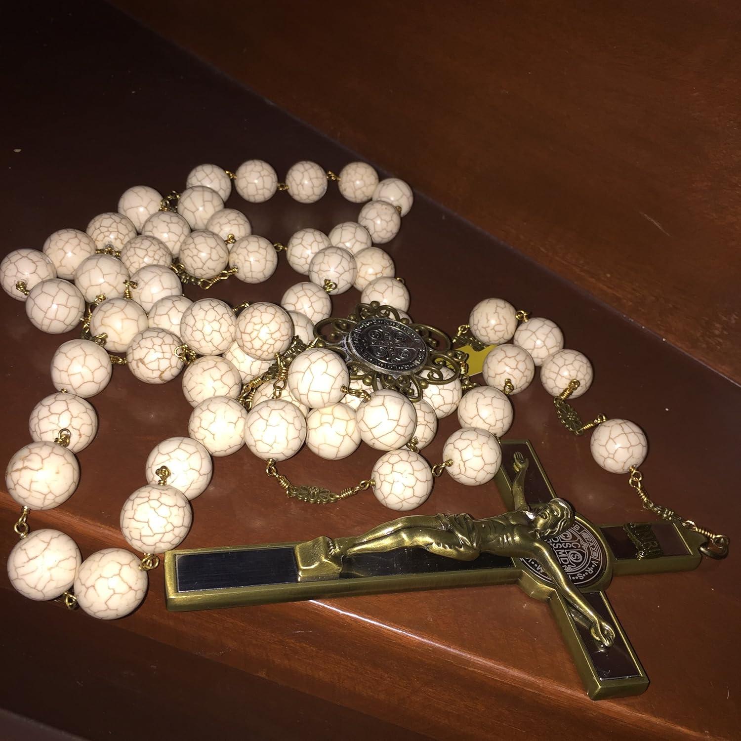 Our Honest Review of the elegantmedical Handmade Large Howlite Rosary