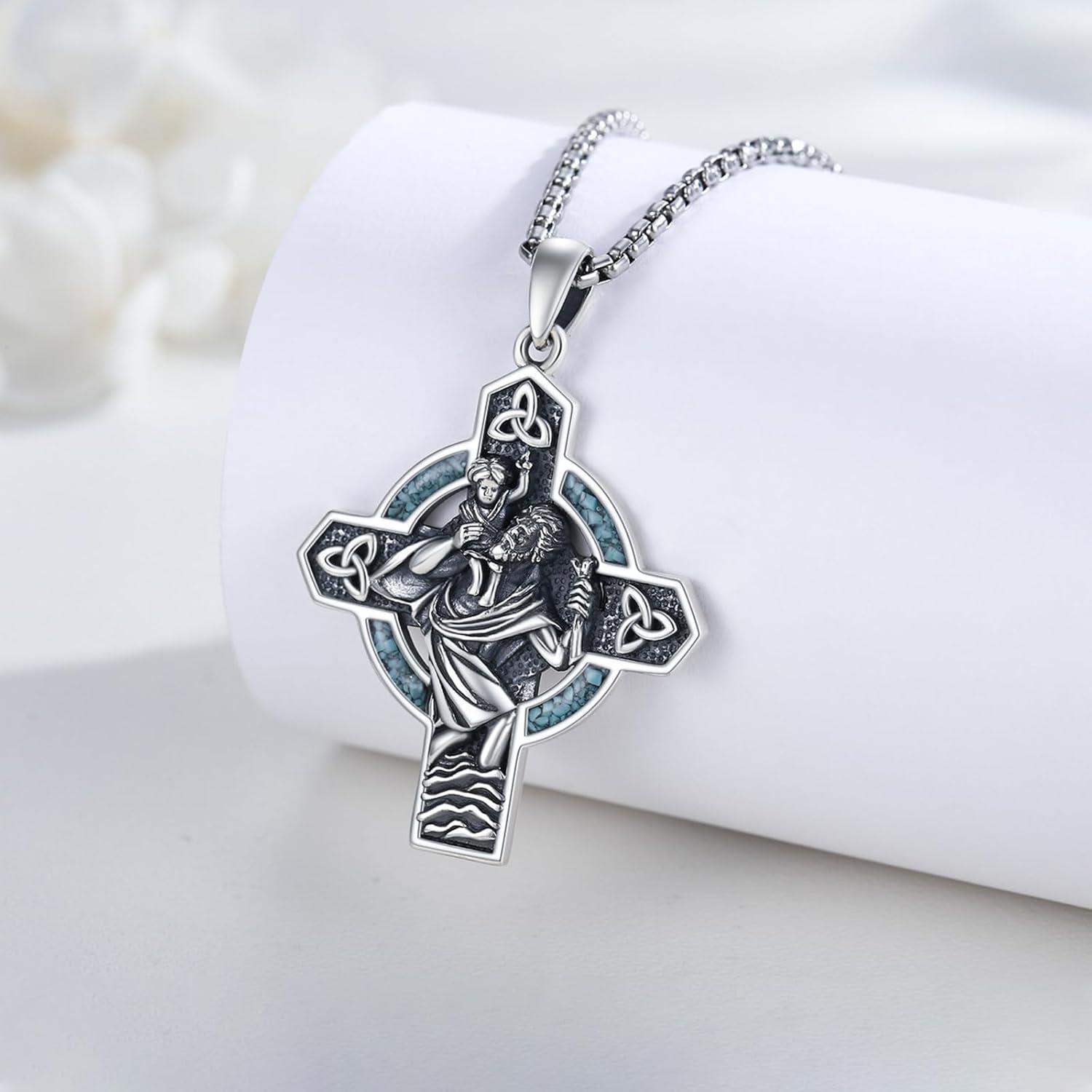 Our Review of‌ the St Christopher‍ 925 Sterling Silver Cross Necklace