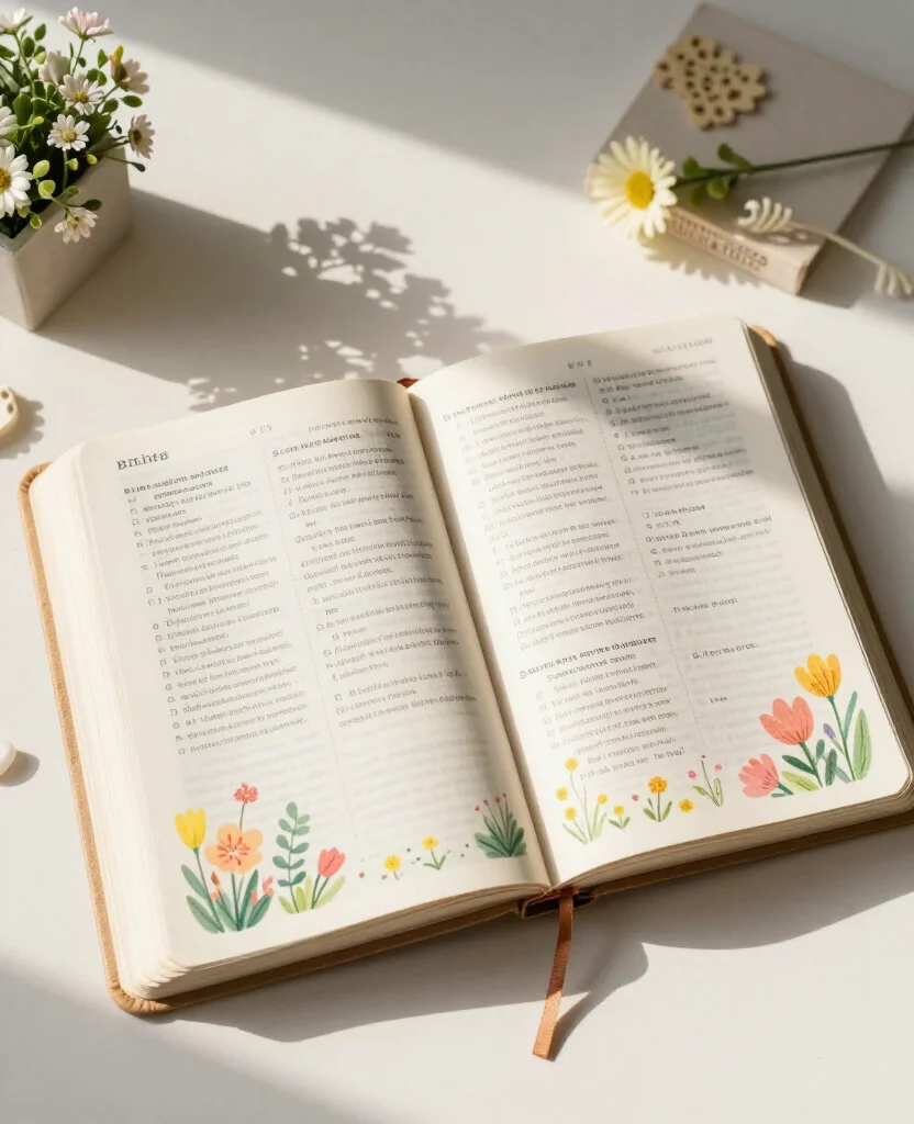 Discover Beautiful Bible Journaling Inspiration to Deepen Your Faith Journey - 8. Seasonal Themes 1