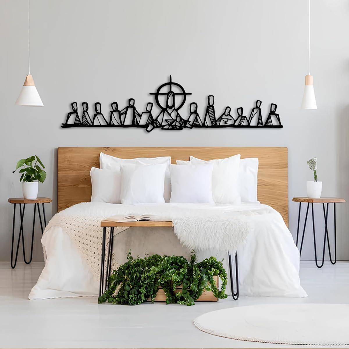 Modern Last ‌Supper Metal Wall Art: Our Stylish Home Upgrade