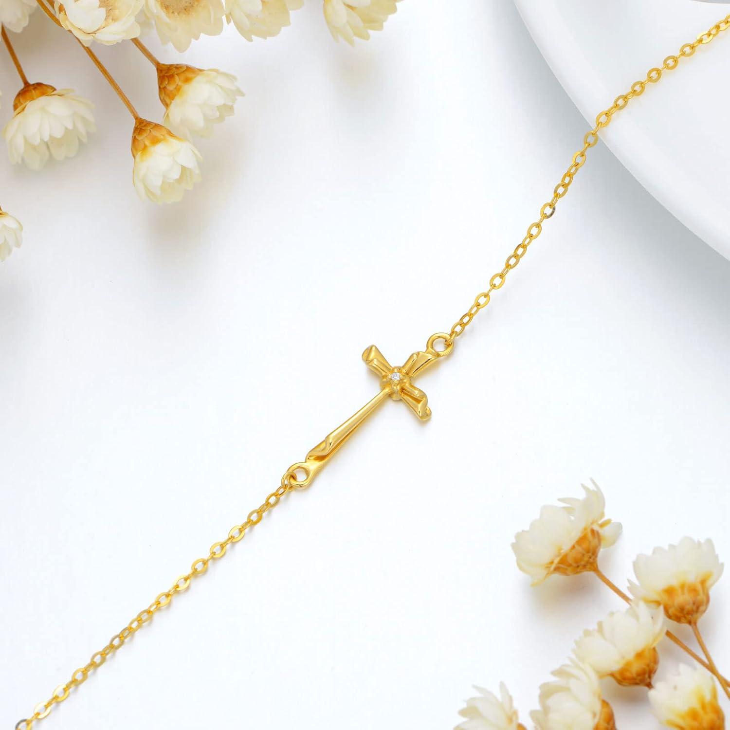 Our Honest Take on SISGEM 14K Gold Cross Bracelets for Women