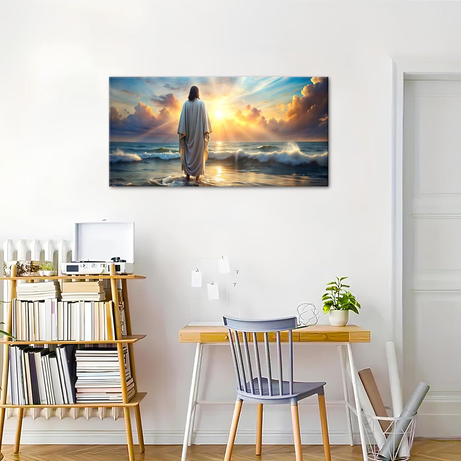 Our Review: Jesus Walking on Water Canvas-Inspiring Wall Art for Home