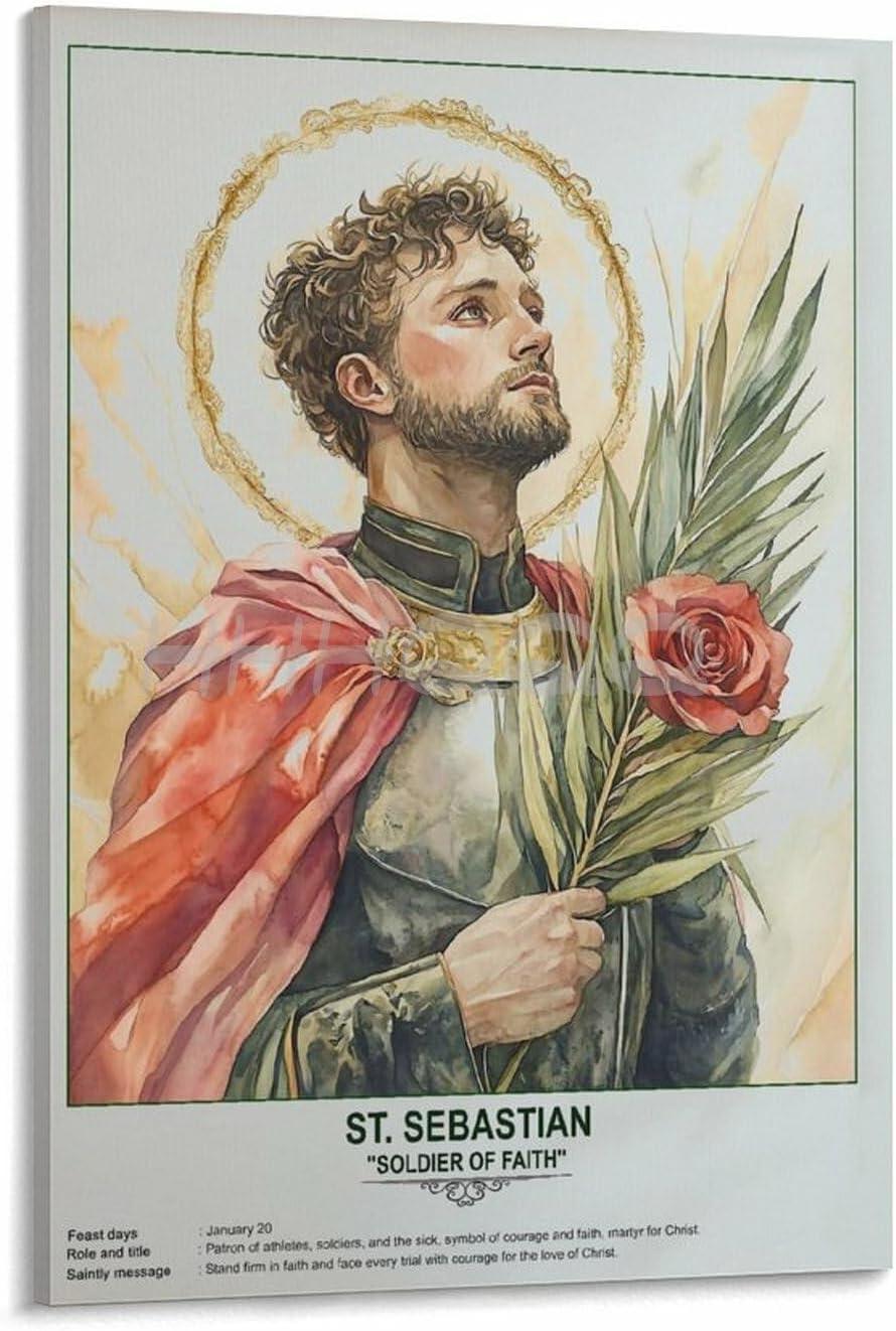our Honest Review of the Vintage St. Sebastian Canvas Poster