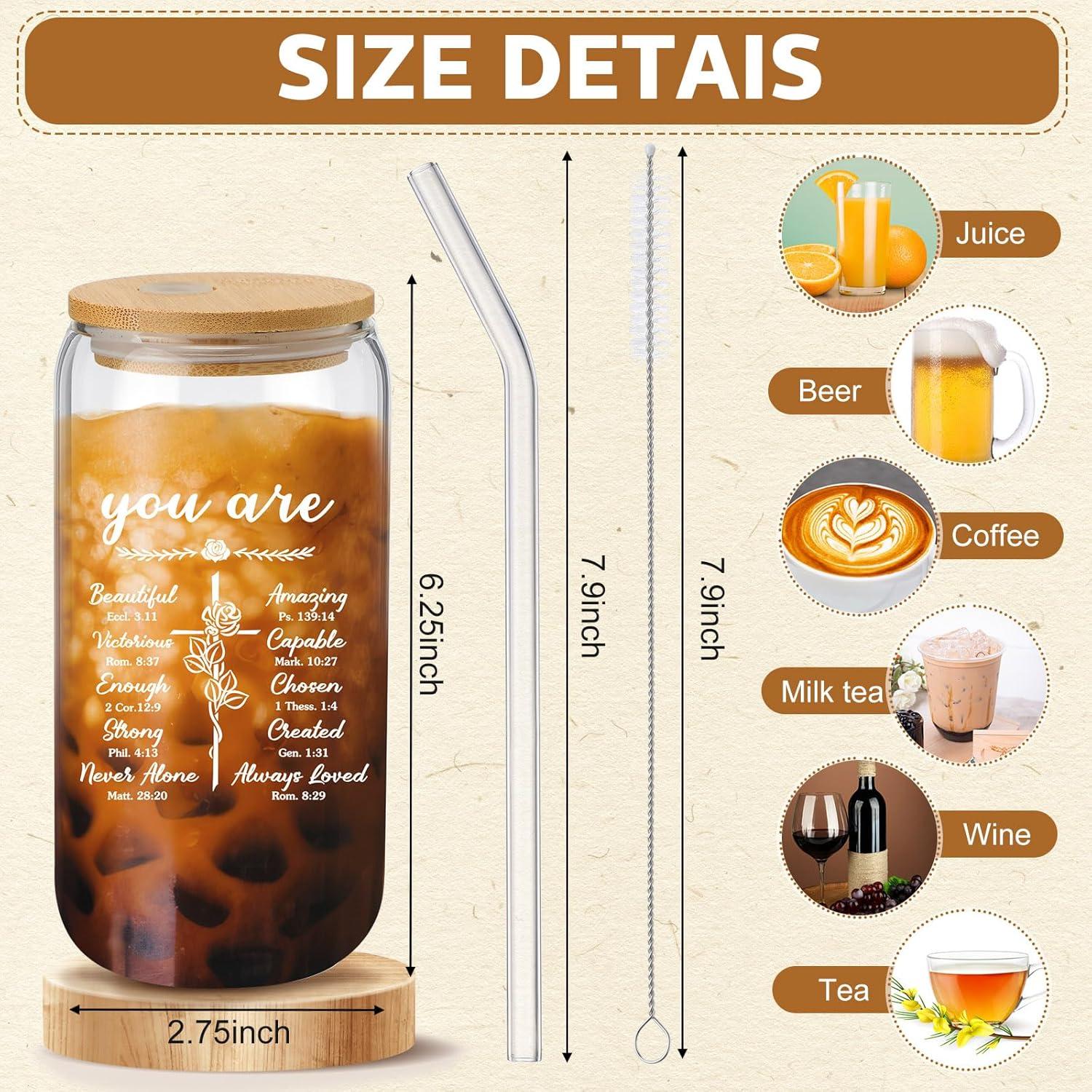 our Honest Review: FillTouch 24 Pcs Christian Drinking Jars Set