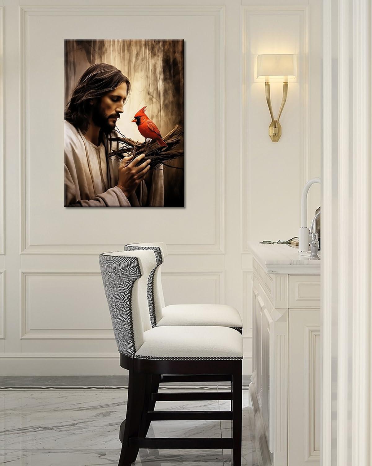 Our ‍Review: Beautiful Jesus and Cardinal Wall‍ Art for any ⁢Home