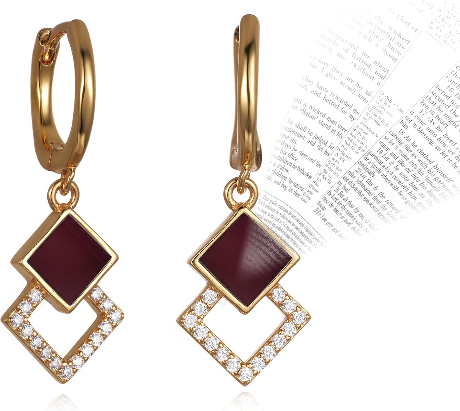 Our Review of ​Nano ⁢Bible Gold Earrings:⁢ Elegant Faith-Inspired Jewelry gift