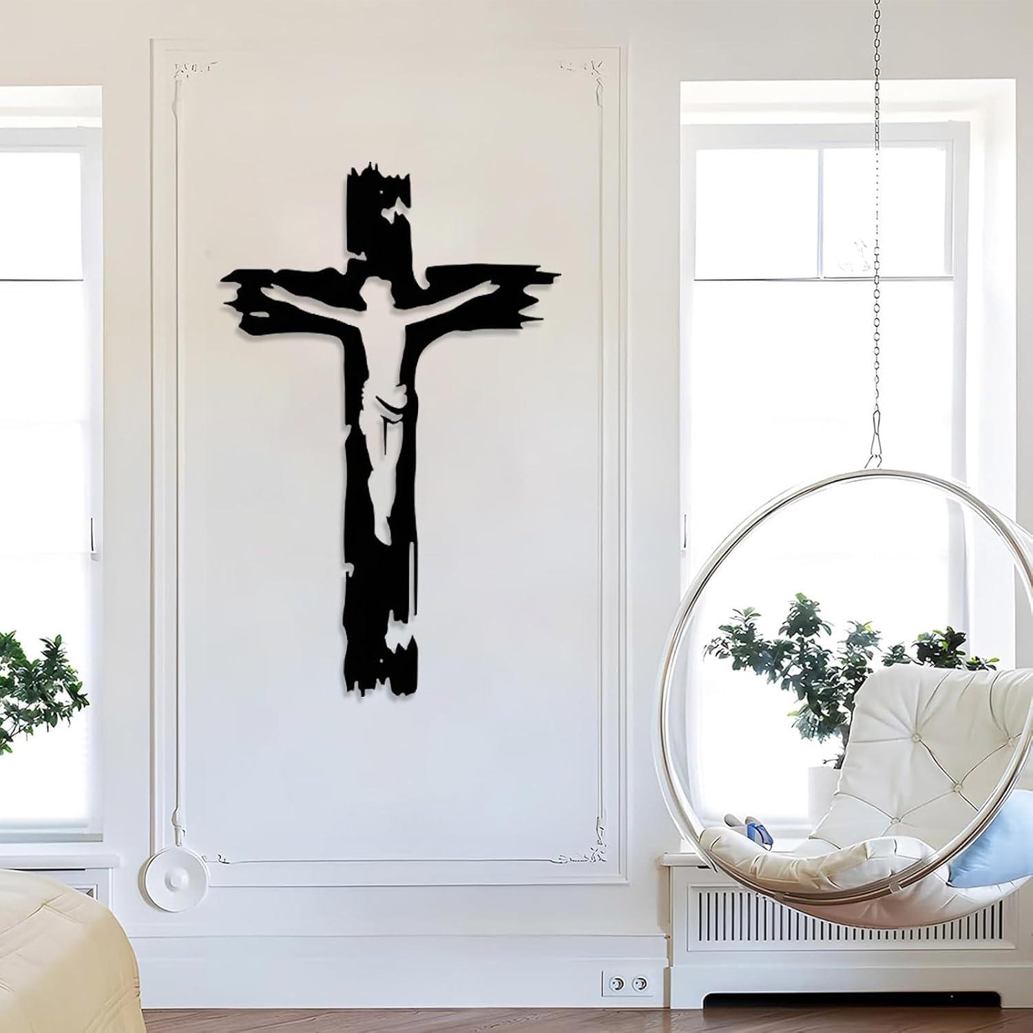 Why We Recommend the Jesus Cross metal Sign for Our Home Decor