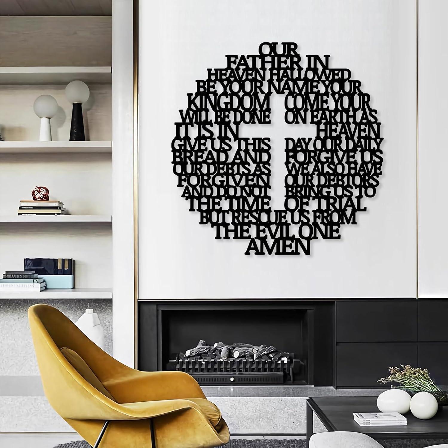Why We⁢ Love This Christian Metal Wall Art for Our Home Decor