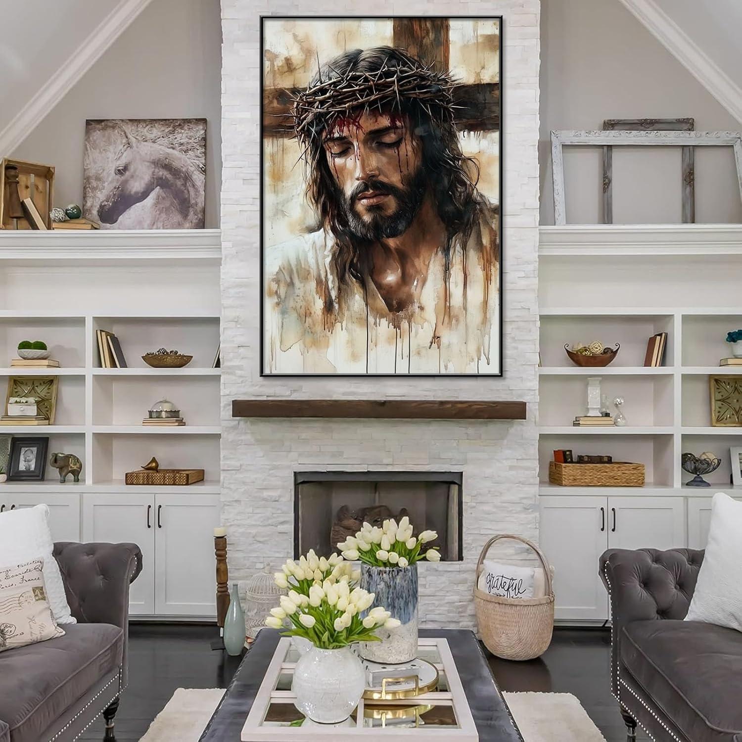 our Honest Review ⁣of LARNT Jesus Wall Art: Elegant ‍& Meaningful Decor