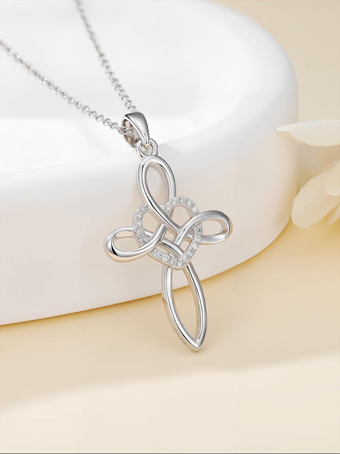 Our Review of the ZBA Diamond Celtic‍ Knot ​Cross ‌Necklace for Women