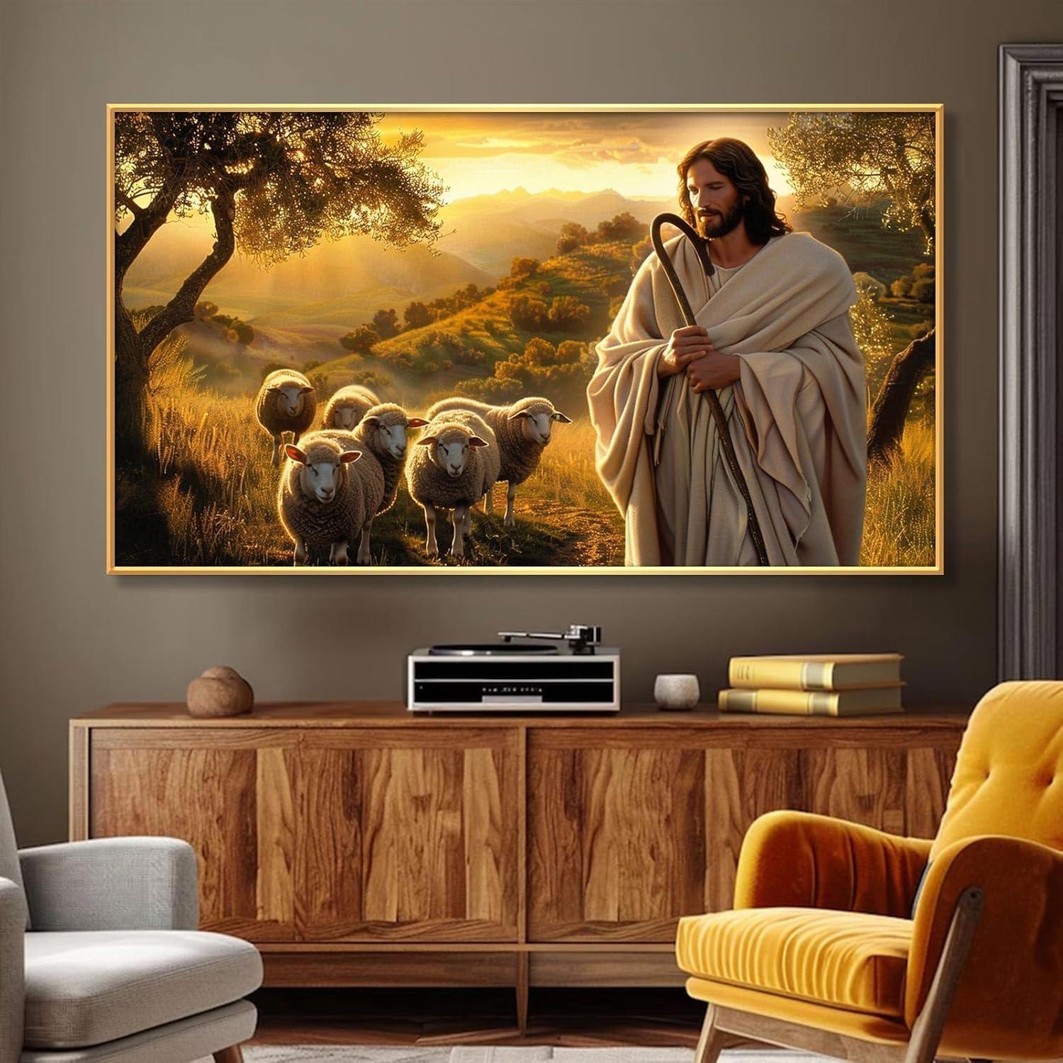 Why We Love the jesus Canvas Art for Our Home Decor