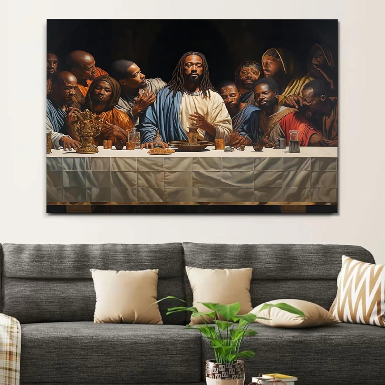 Our Honest Review: African American Last Supper wall Art Decor