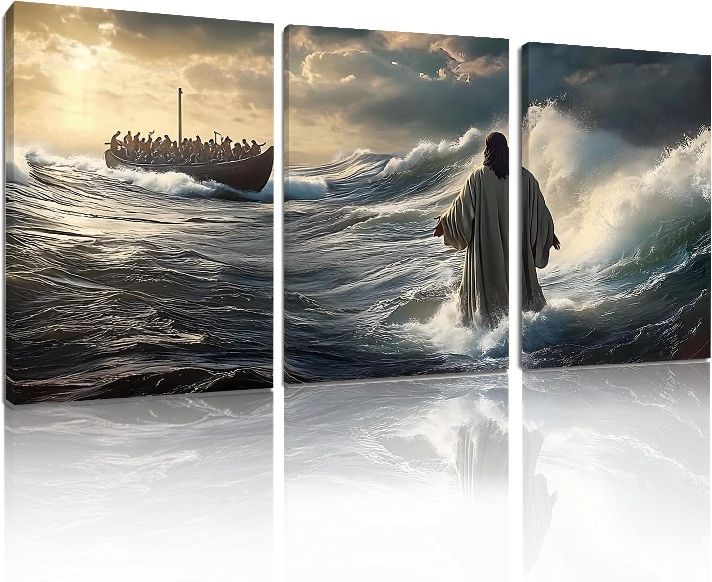 Our Review of the​ Sawjug Jesus Canvas Wall Art ⁣Set: Faith Meets‌ Style