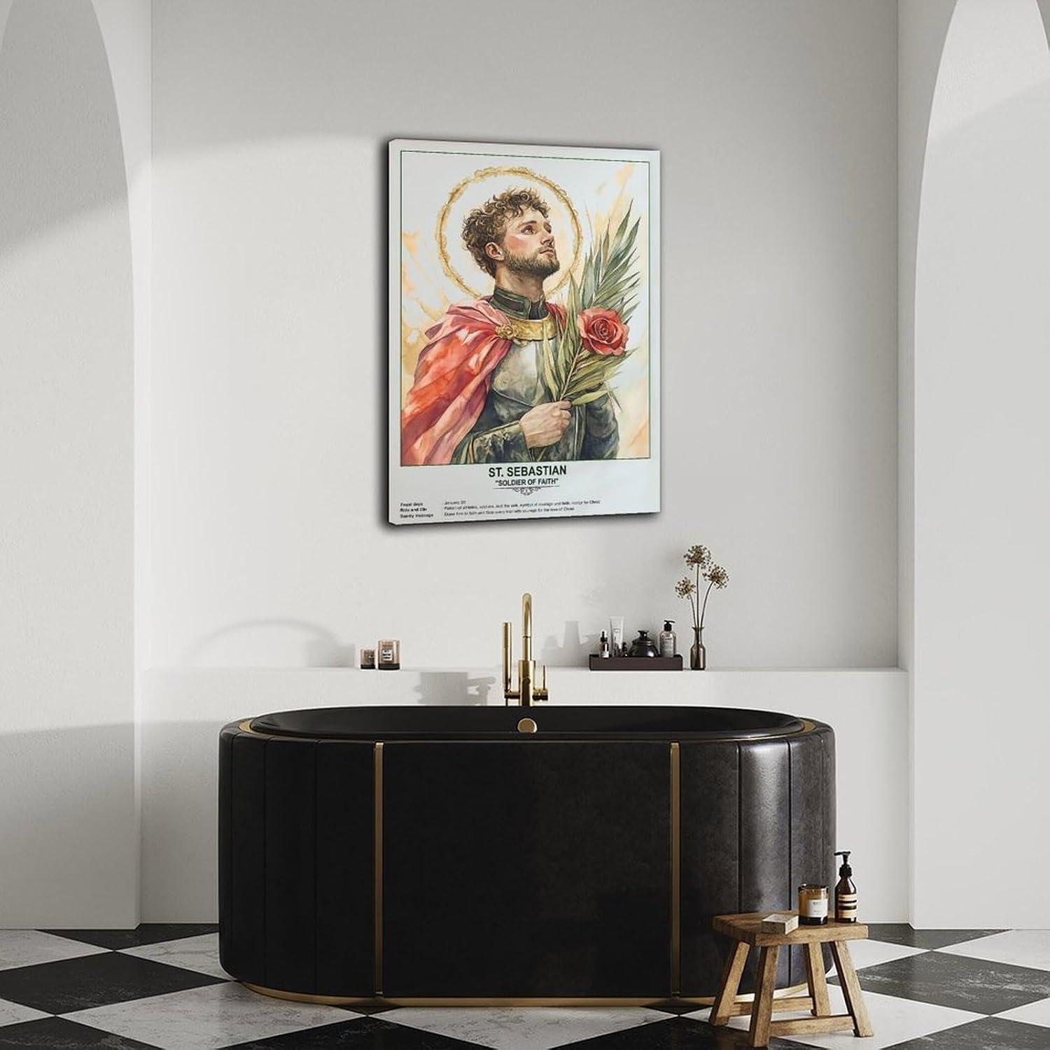 Our Honest Review of the Vintage St. Sebastian Canvas Poster