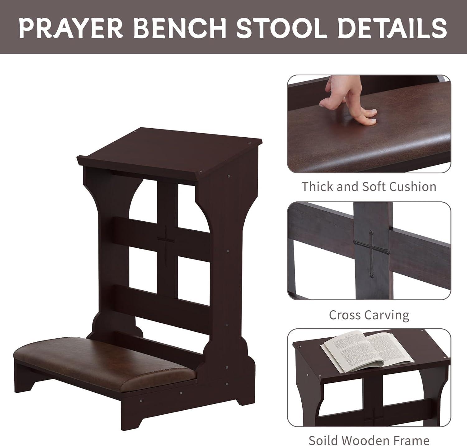 Our Honest Review: ikare Wooden prayer Bench Stool for Comfort