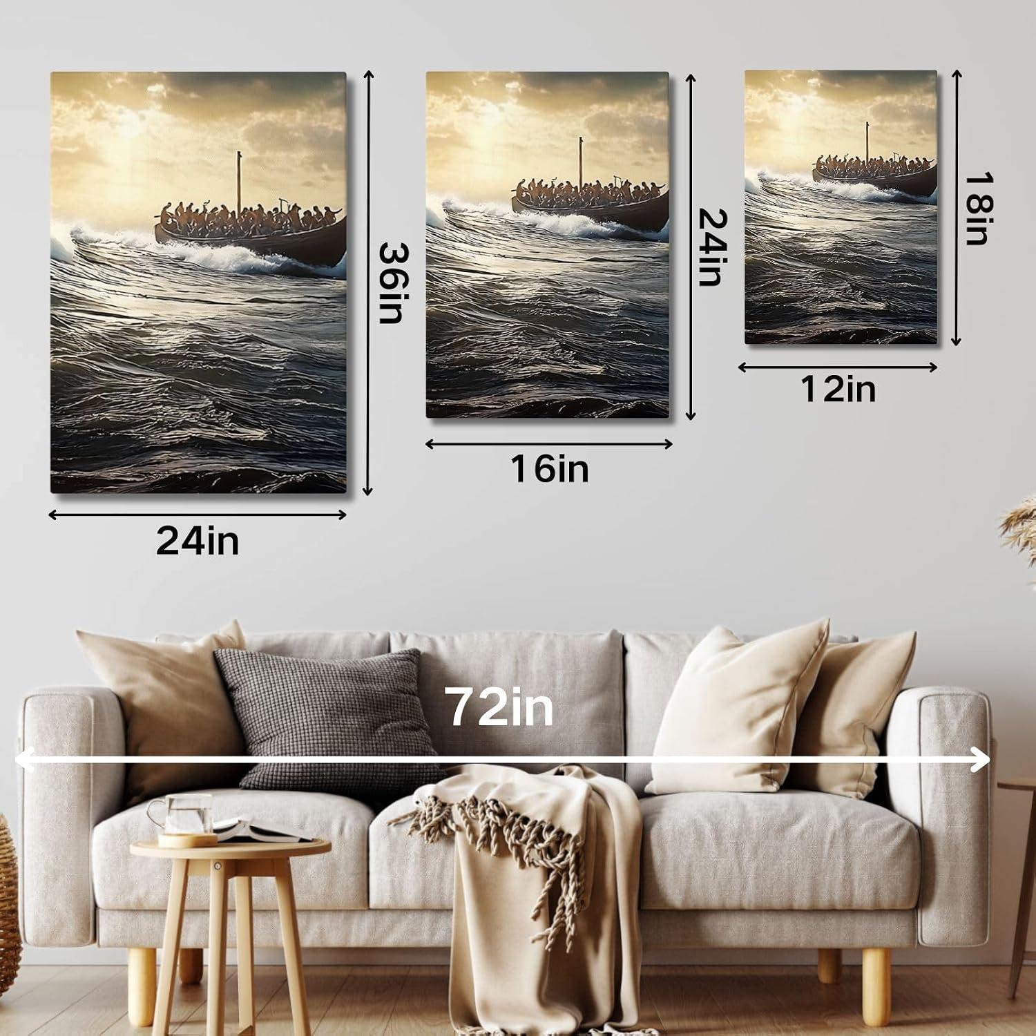 Our Review of the Sawjug ⁣Jesus Canvas Wall Art Set: Faith⁢ Meets Style