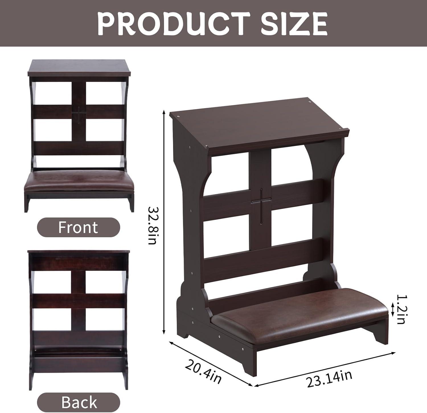 Our Honest Review: ikare Wooden Prayer Bench Stool for Comfort