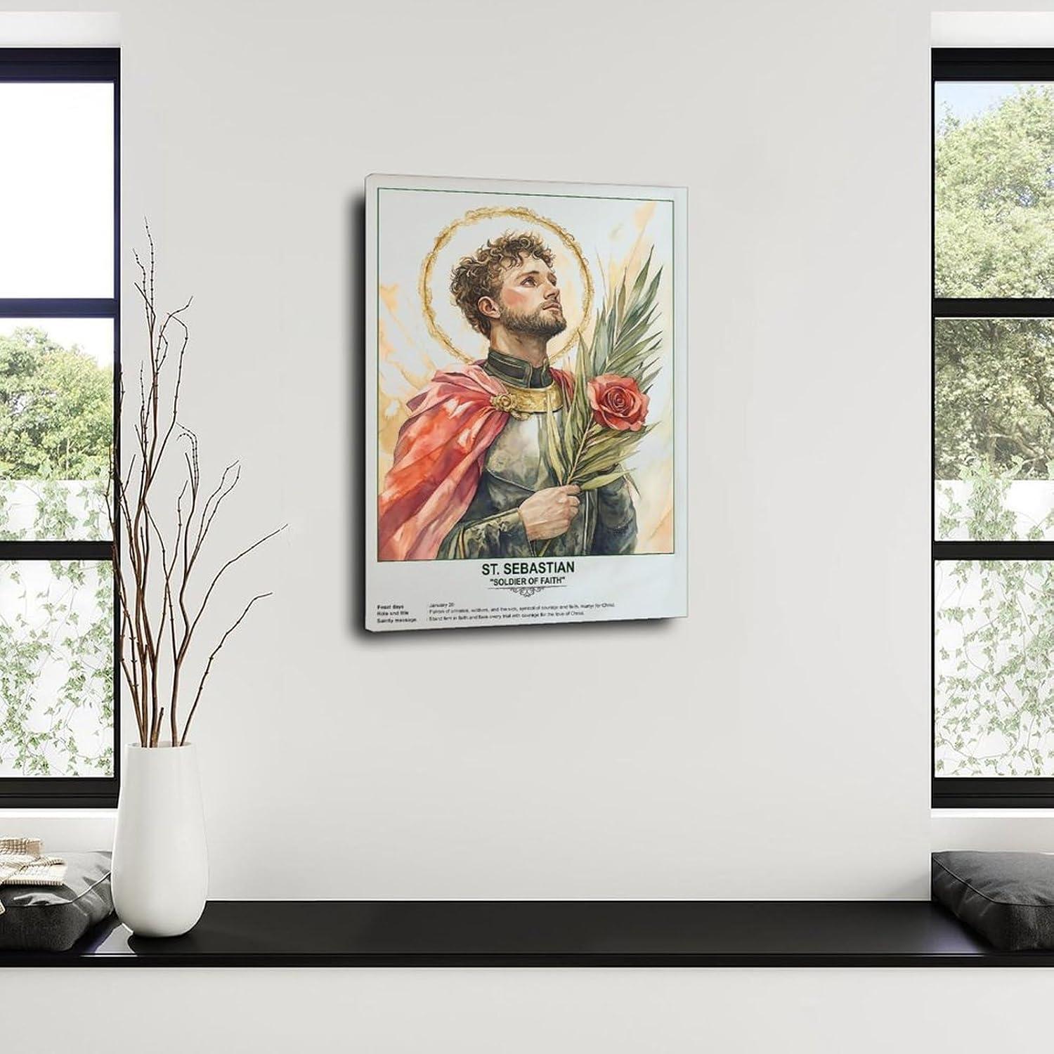 Our Honest Review of the Vintage St. Sebastian Canvas Poster