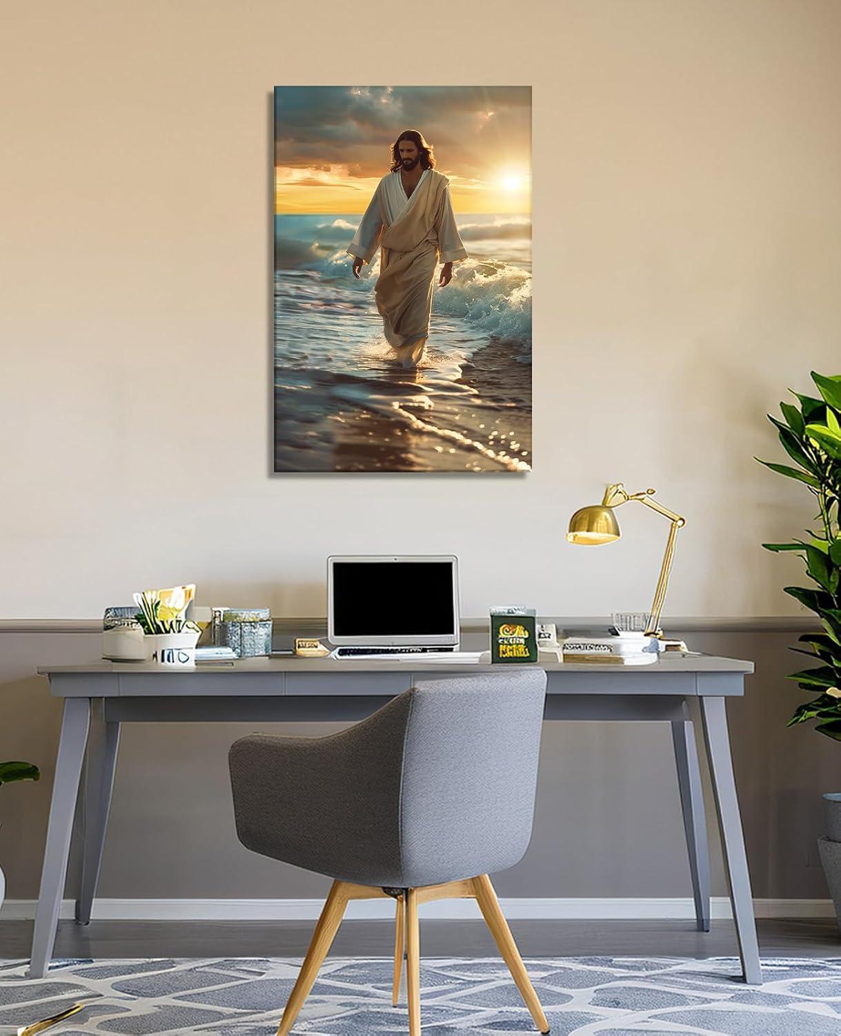 Our Honest Review: Large Jesus canvas Wall Art for Any Space